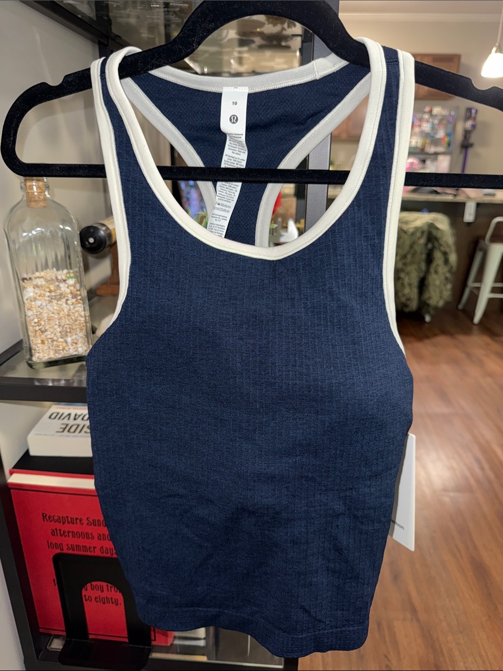 Ebb To Street Cropped RB Tank *Contrast